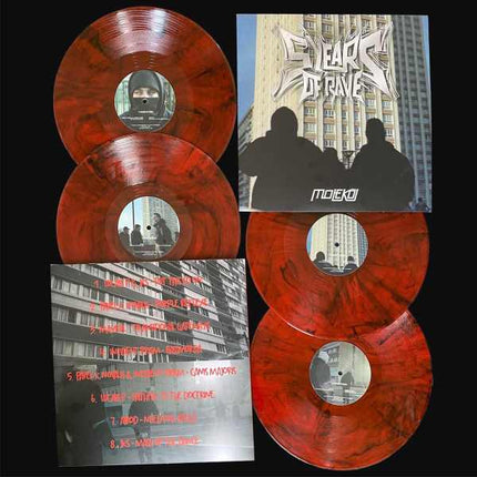 V/A - 5 Years Of Rave (2x12inch) (Red marbled vinyl)