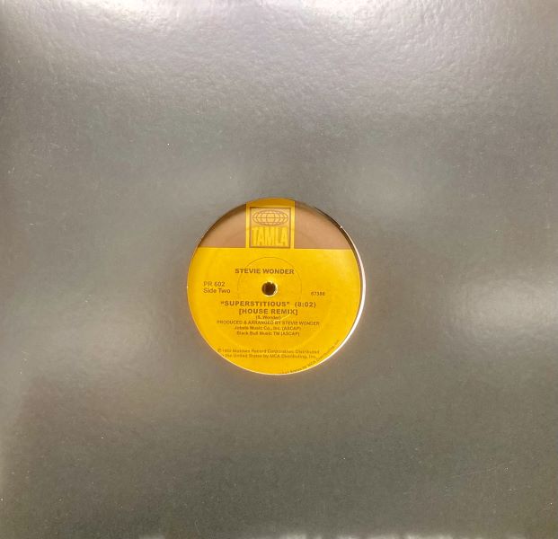 Stevie Wonder - Do I Do/Superstisious House remixes (12 inch)