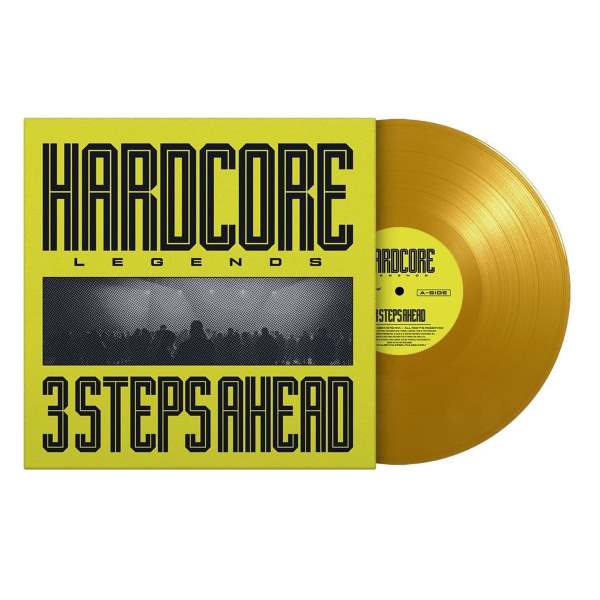 3 Steps Ahead - Hardcore Legends (LP) (Yellow vinyl)