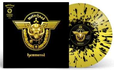 Motorhead - Hammered (LP) (Yellow & black splatter vinyl)