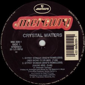 Crystal Waters - Gypsy Woman (12 inch)