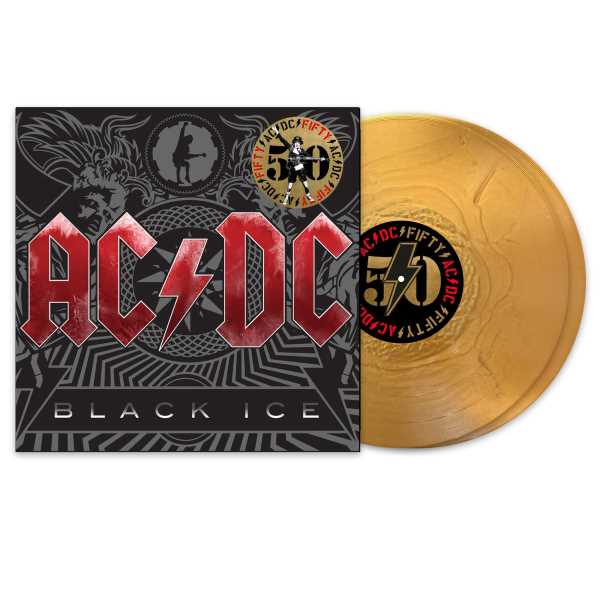 AC/DC - Black Ice (2LP) (Gold nugget vinyl)