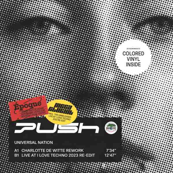 Push - Universal Nation (Charlotte De Witte Remix) (EP) (White vinyl)