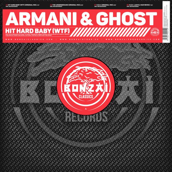 Armani & Ghost - Hit Hard Baby WTF (12 inch)