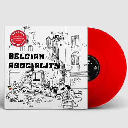 Belgian Asociality - Belgian Asociality (LP) (Red Transparent vinyl)