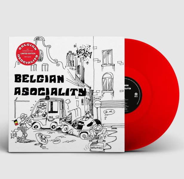 Belgian Asociality - Belgian Asociality (LP) (Red Transparent vinyl)