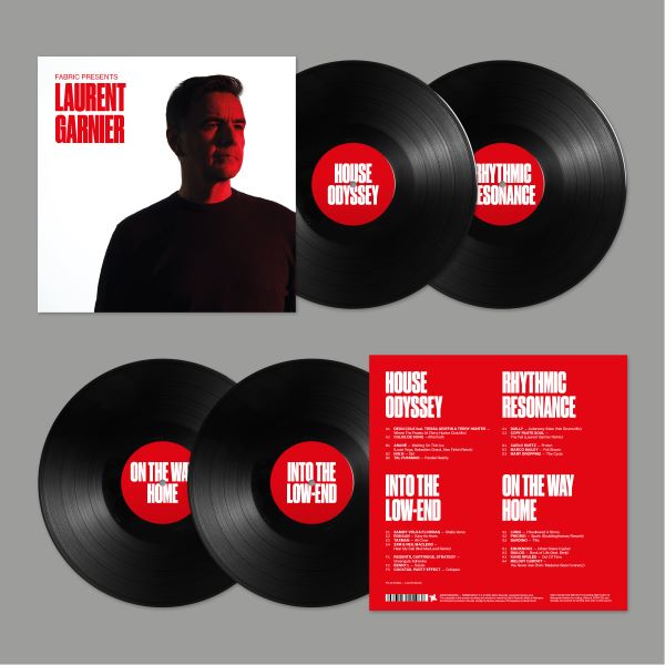 Laurent Garnier - Fabric Presents Laurent Garnier (4EP)