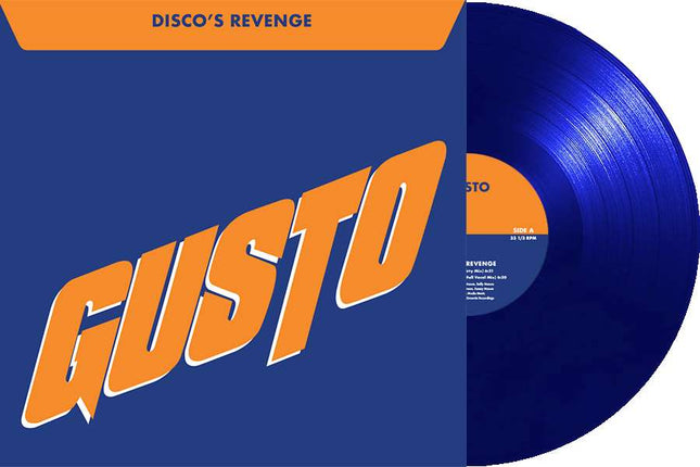 Gusto - Disco's Revenge (12 inch) (Blue vinyl)