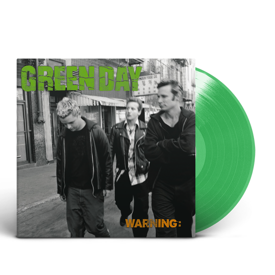 Green Day - Warning (LP) Green vinyl)