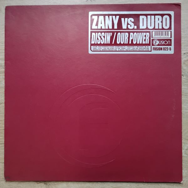 Zany Vs Duro - Dissin/Our Power (12 inch) (2hands)