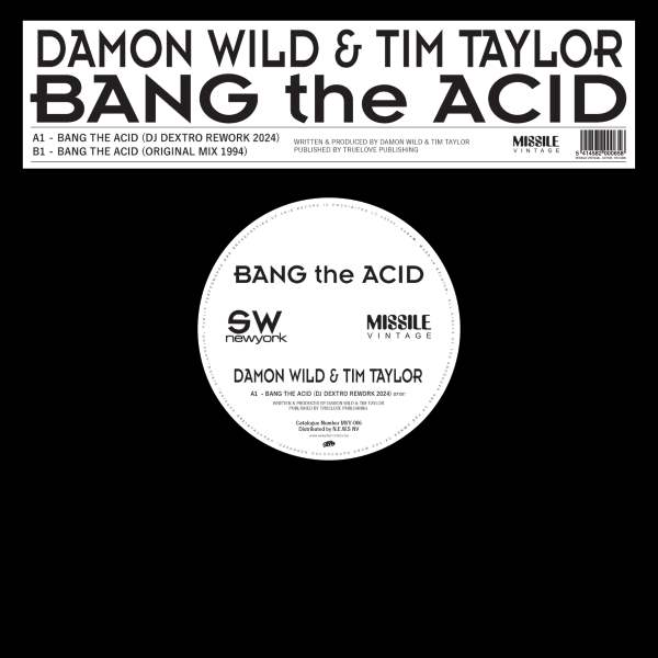 Damon Wild & Tim Taylor - Bang The Acid (12 inch)