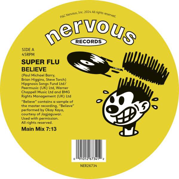 Super Flu - Believe (12 inch)