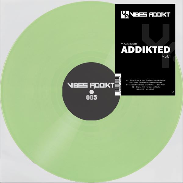 V/A - Addikted Vol 1 (12 inch) (Green vinyl)