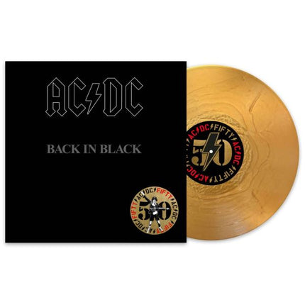 AC/DC - Back In Black (LP) (Gold nugget vinyl)