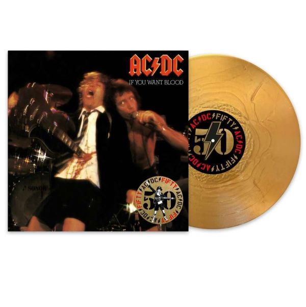 AC/DC - If You Want Blood You've Got It (LP) (Gold vinyl)