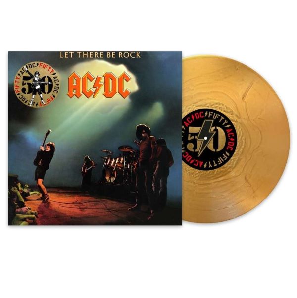 AC/DC - Let There Be Rock (LP) (Gold vinyl)