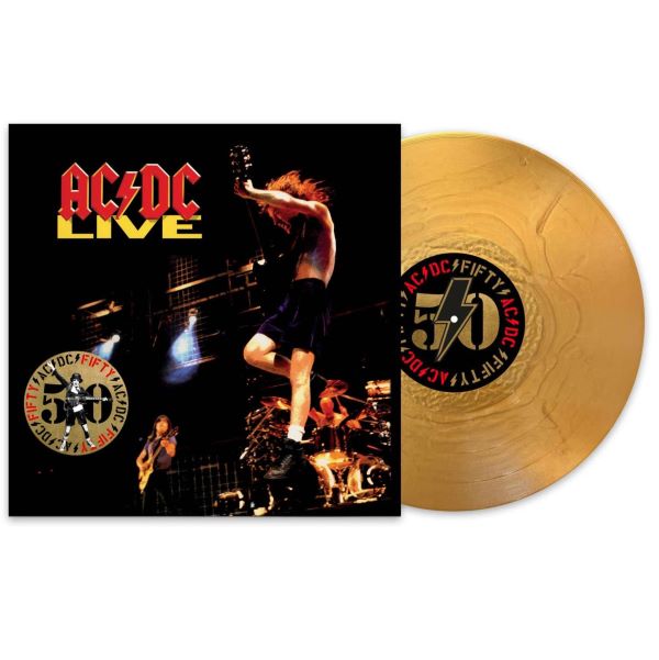 AC/DC - Live  (2LP) (Gold nugget vinyl)