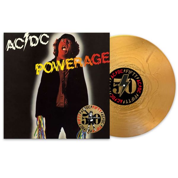 AC/DC - Powerage (LP) (Gold nugget vinyl)