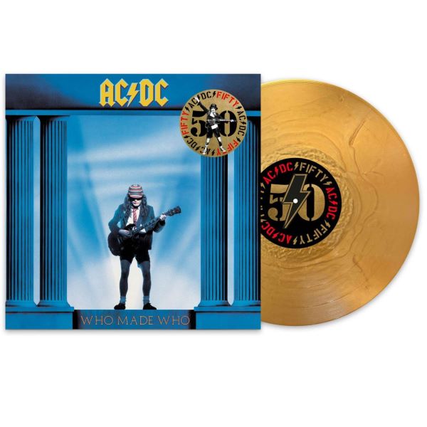 AC/DC - Who Made Who (LP) (Gold nugget vinyl)