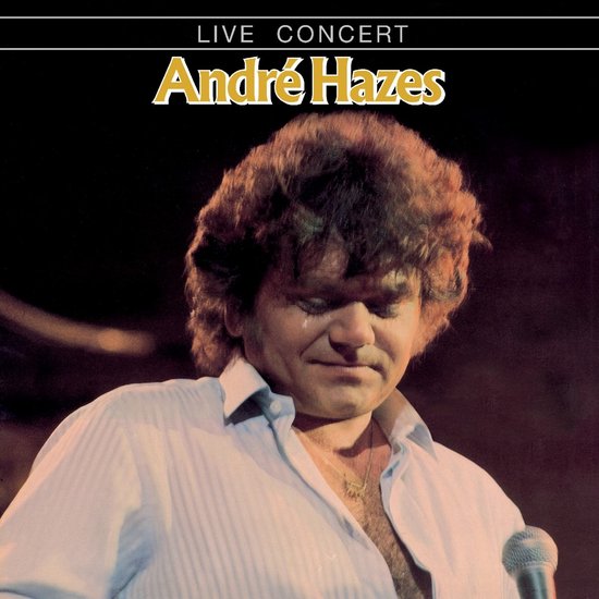 André Hazes - Live Concert (LP) (Gold vinyl)