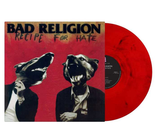 Bad Religion - Recipe For Hate (LP) (Red with black smoke vinyl)