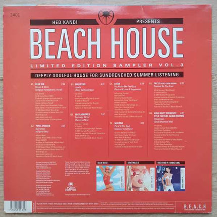 Hed Kandi Presents Beach House Vol 3 (2LP) (2hands)