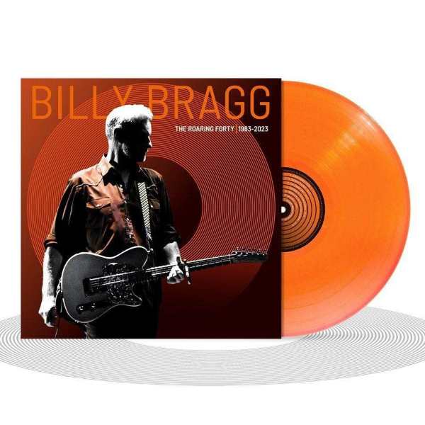 Billy Bragg - The Roaring Forty 1983 - 2023 (LP) (Orange vinyl)