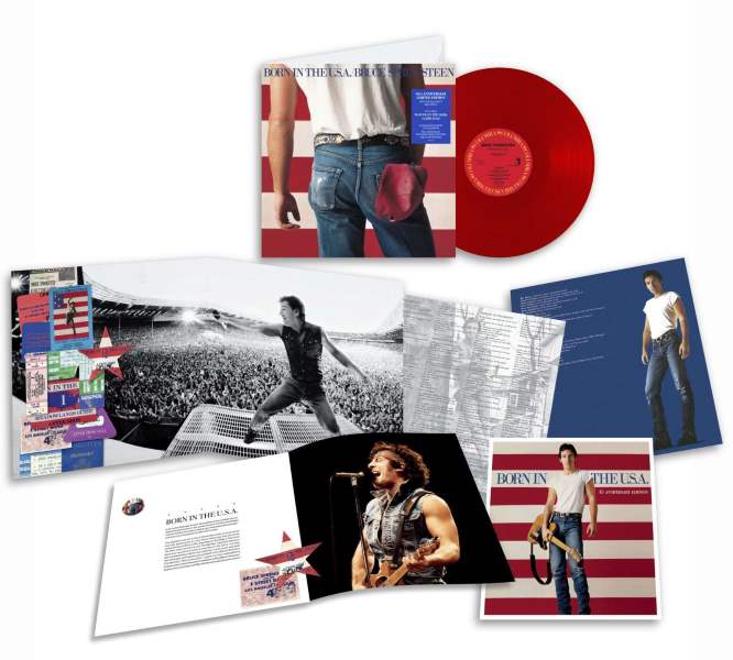 Bruce Springsteen - Born In The USA (LP) (Red vinyl)