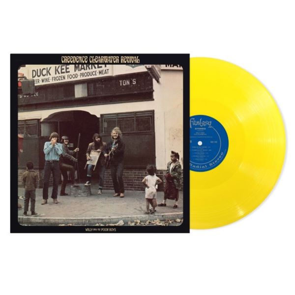 Creedence Clearwater Revival - Willy And The Poor Boy's (LP) (Canary yellow vinyl)