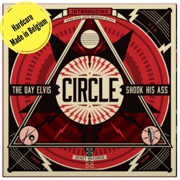 Circle - The Day Elvis Shook His Ass (LP) (Clear Blue Yellow Swirled)