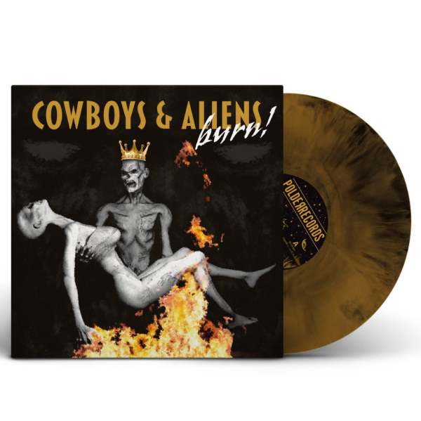 Cowboys & Aliens - Burn (LP) (Gold marbled vinyl)