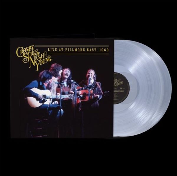 Crosby, Stills, Nash & Young - Live At Fillmore East, 1969 (2LP) (Clear Vinyl)