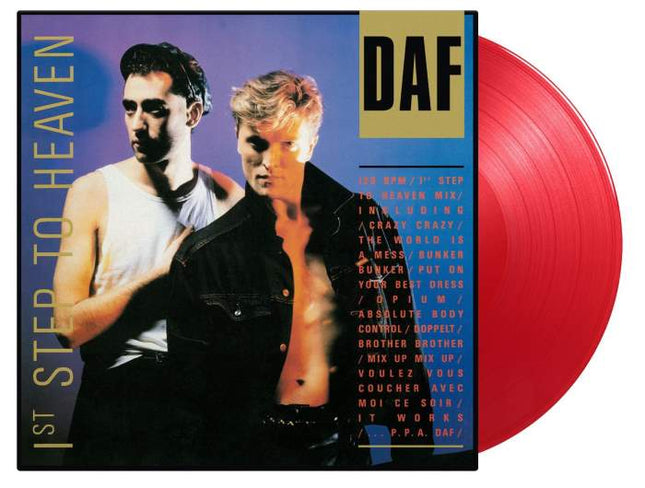 DAF - 1st Step To Heaven (LP) (Red vinyl)