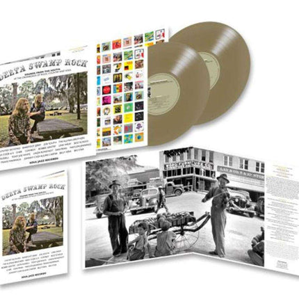 V/A - Delta Swamp Rock Sounds From The Sound (2LP) (Gold vinyl) NIET IN VOORRAAD  leveringstermijn +- 1 week