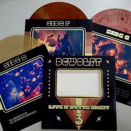 Dewolff - Live & Outta Sight 3 (3LP) (Coloured vinyl)