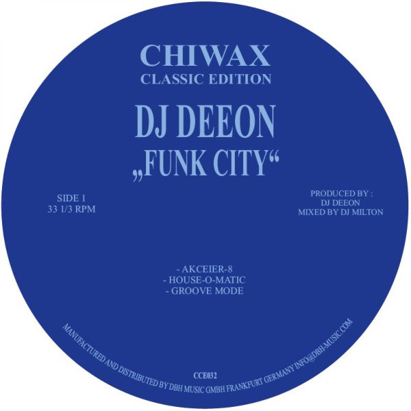 DJ Deeon - Funk City (12 inch)