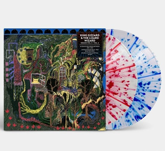 King Gizzard And The Lizard Wizard - Demos Vol. 5 + Vol. 6 (2LP) (Splatter vinyl)