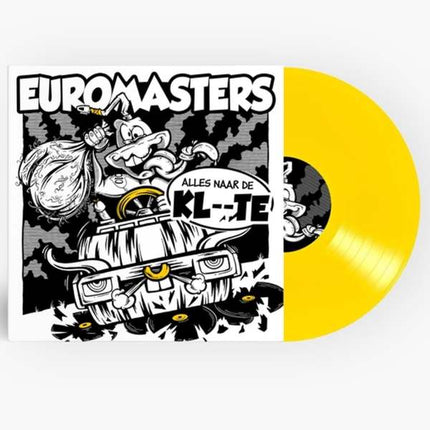 Euromasters - Alles Naar de Kl-te/Amsterdam Waar Lech Dat Dan (12 inch) (Yellow vinyl)