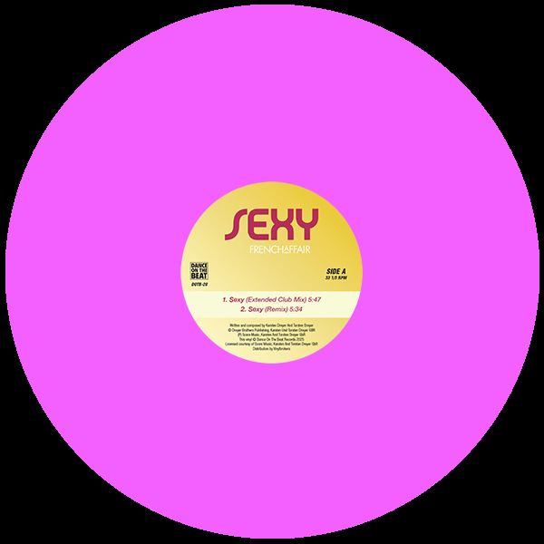 French Affair - Sexy (12 inch) (Transparent pink vinyl)