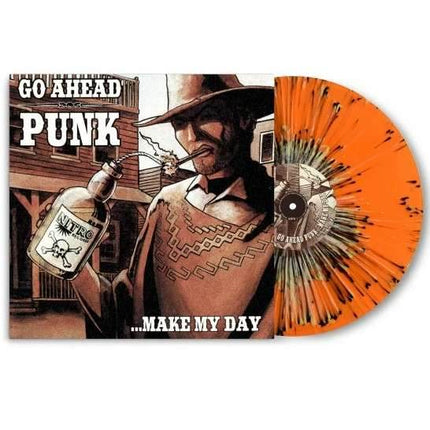 V/A - Go Ahead Punk (LP) (Orange splatter vinyl)