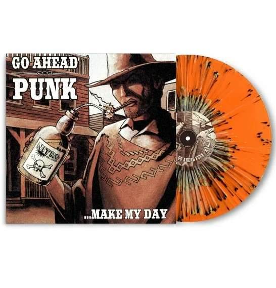 V/A - Go Ahead Punk (LP) (Orange splatter vinyl)