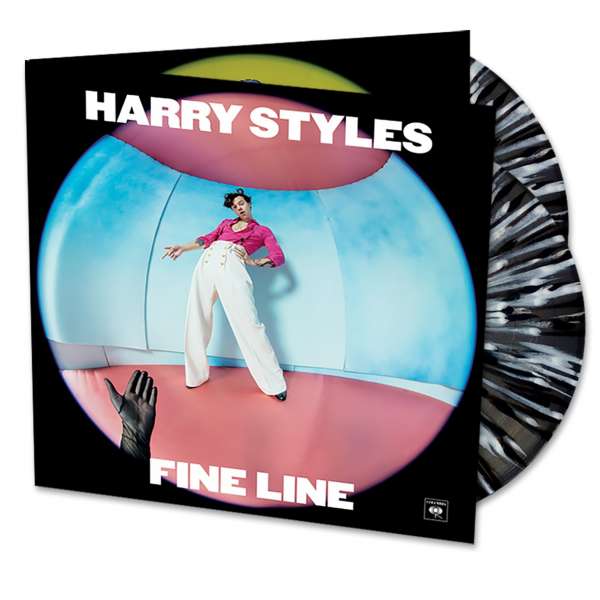 Harry Styles - Fine Line (2hands) (2LP) (Black & white splatter vinyl)