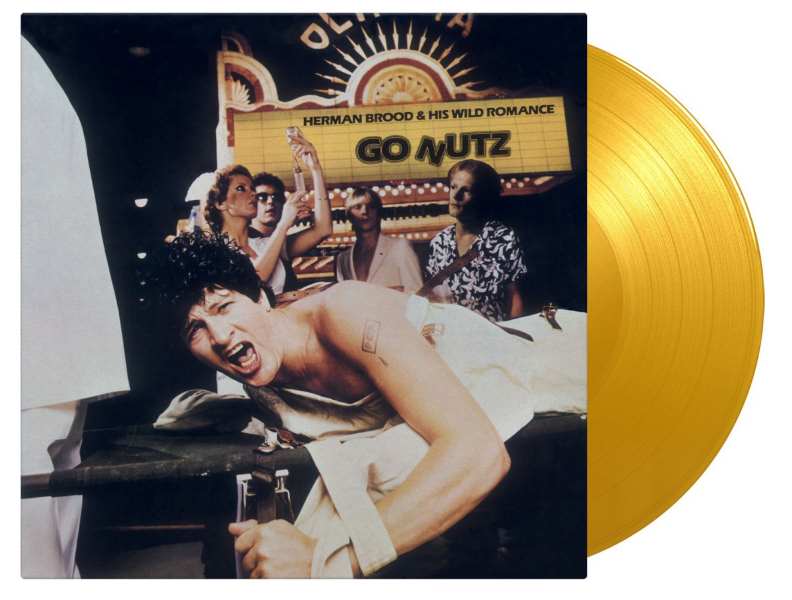 Herman Brood & His Wild Romance - Go Nutz (LP) (Yellow vinyl)