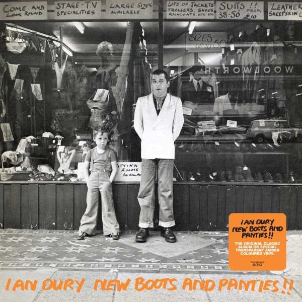 Ian Dury - New Boots And Panties (LP) (Transparent amber vinyl)