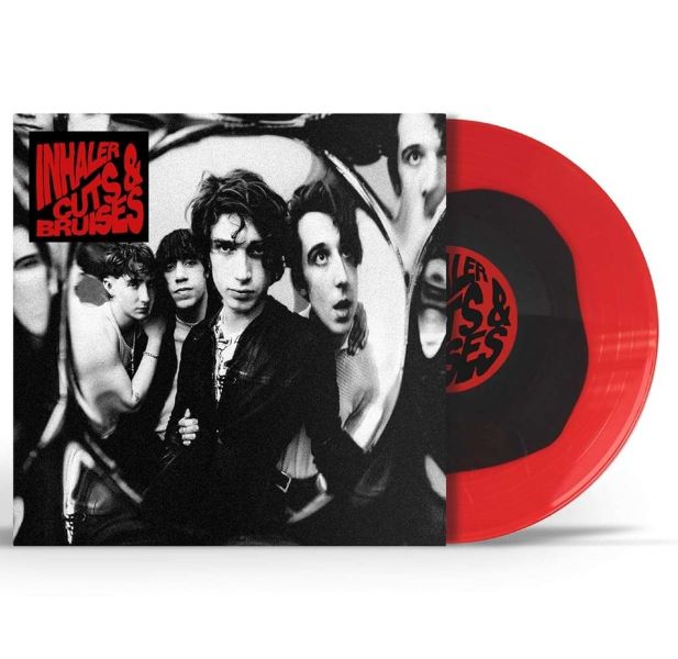 Inhaler - Cuts & Bruises  LP (Black & red vinyl)