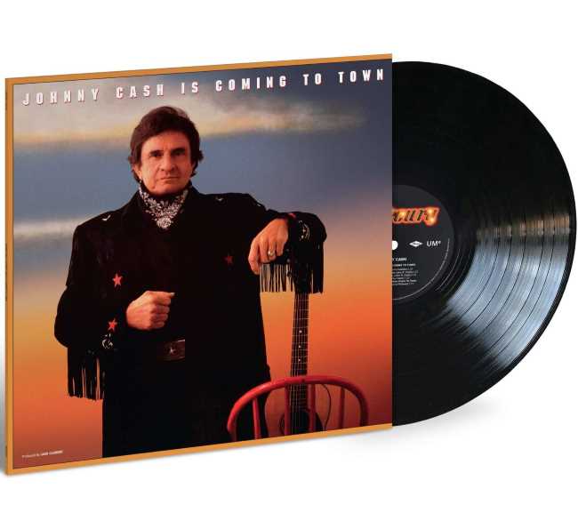 Johnny Cash - Johnny Cash Is Coming To Town (LP)