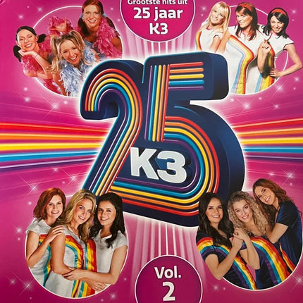 K3 - Grootste Hits Uit 25 Jaar K3 Vol 2 (LP) (Zwart vinyl)