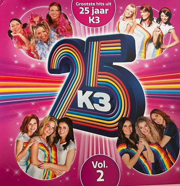 K3 - Grootste Hits Uit 25 Jaar K3 Vol 2 (LP) (Zwart vinyl)