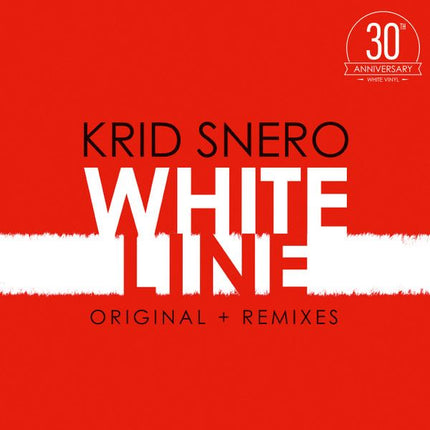 Krid Snero - White Line (12 inch) (White vinyl)