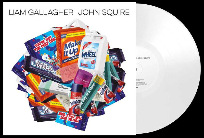 Liam Gallagher & John Squire - Liam Gallagher & John Squire (LP) White vinyl)